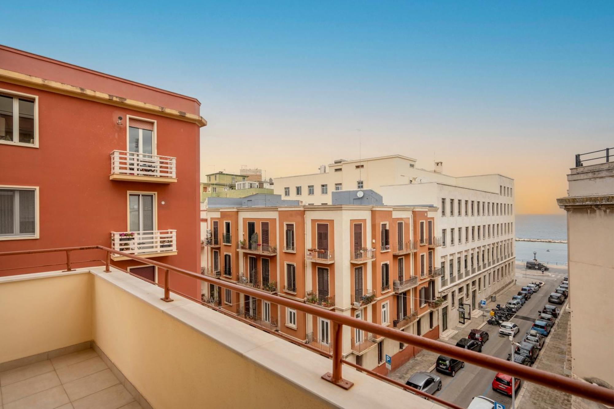 דירות בארי Casa Bonaive, Ampio Trilocale Vista Mare מראה חיצוני תמונה